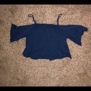 American Eagle Soft and Sexy cold shoulder top